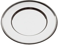 APS Platzteller Edelstahl, &Oslash; 33 cm, mit Perlrand