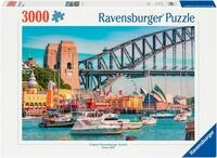 Puzzle RAVENSBURGER "Secret Sydney", bunt, Puzzles, KinderB:121cm H:80cm, Pappe, Made