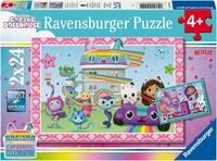 Puzzle RAVENSBURGER "Gabby's Dollhouse, Bereit zu feiern", bunt, Puzzles,