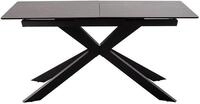 Esstisch MCA FURNITURE "BONANZA Auszugstisch 160-200 cm marmoriert", anthrazit Esstisch MCA FURNITURE "BONANZA Auszugstisch 160-200 cm marmoriert", anthrazit