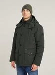 Parka G-STAR "Vodan Padded Hooded Jacke", Herren, Gr. XS, asfalt, Obermaterial: 54%