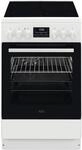 AEG Elektro-Standherd "CCB5440CBW" mit Teilauszug Keramik-Kochfeld mit 4...