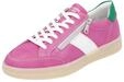 Sneaker REMONTE "Remonte Sneaker Leder", Damen, Gr. 37, pink (fuchsia), Leder, Schuhe