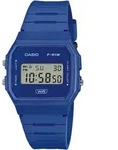 Chronograph, blau (blau, blau, grau), CASIO TIMELESS COLLECTION, Armbanduhren, Damen,