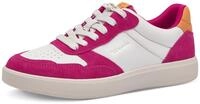Tamaris Plateausneaker, Freizeitschuh, Halbschuh, Schn&uuml;rschuh mit Kontrastbes&auml;tzen