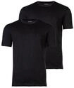 Rundhalsshirt BOSS "TShirtRN 2P Comfort", Herren, Gr. XXL, schwarz, Single...