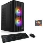 CSL PC "Spectrum V26323", schwarz, Microsoft Windows 11 Home (64 Bit), 32 GB RAM
