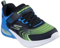 Sneaker SKECHERS "MICROSPEC MAX ADVANCE", M&auml;dchen, Gr. 27, schwarz (schwarz, blau,