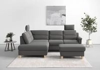 sit&more Ecksofa "Far&ouml; L-Form" inklusive Federkern, wahlweise mit Bettfunktion...