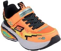 Skechers Sneaker "MEGA-CRAFT 4K", Klettschuh im coolen Pixel-Look, Gr&ouml;&szlig;enschablone