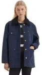 Outdoorjacke MARC O'POLO "mit abnehmbarem Kragen", Damen, Gr. 36, blau...