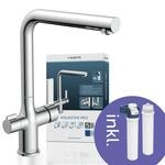 Sch&uuml;tte Sp&uuml;ltischarmatur "AQUASTAR PRO" mit Filtersystem f&uuml;r Trinkwasser,