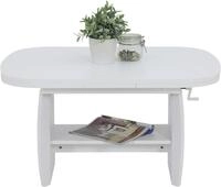 HELA Couchtisch H&ouml;henverstellbar und ausziehbar