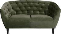 ACTONA GROUP 2-Sitzer "Ria Sofa, Couch, Doppelsofa, Loveseat," Samtstoff,