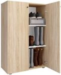 VCM Schuhschrank "Holz Schuhschrank Schuhregal Schuhkommode Lona 3" 1 Stk. tlg.