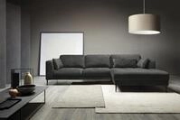 TRENDMANUFAKTUR Ecksofa "Luzi, wahlweise mit Schlaffunktion & Bettkasten., L-Form"
