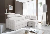 exxpo - sofa fashion Ecksofa "Arles, Federkern, zeitlos, Breite 225cm, L-Form"