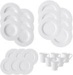 Villeroy & Boch Geschirr-Set "Geschirr-Set Cellini 24er Set wei&szlig;"
