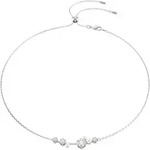Collier SWAROVSKI "Schmuck Geschenk Constella Halskette", silber (metallfarben,