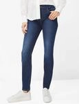 5-Pocket-Jeans BRAX "Style SHAKIRA", Damen, Gr. 36K18, Kurzgr&ouml;&szlig;en, blau,