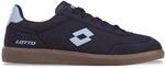 Sneaker LOTTO, Damen, Gr. 36, blau (navy, leuchtendesblau), Synthetik, unifarben mit