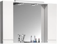 VCM Badspiegel "Spiegelschrank Bad Spiegel Beleuchtung Silora XL"