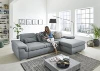 Die PlanBar Ecksofa "MP-IN17041 L-Form, Breite 325 cm" Sitztiefenverstellung,