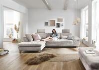 Die PlanBar Ecksofa "MP-IN14007, Breite 306 cm" wahlweise mit Bettfunktion und