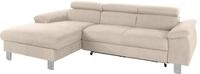 COTTA Ecksofa "Komaris L-Form, B: 244 cm" mit Kopfteilverstellung, optional
