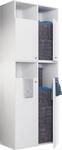 VCM Hochschrank "W&auml;scheschrank W&auml;schetruhe W&auml;schebox Dreso XXL 4f" 1 Stk. tlg.