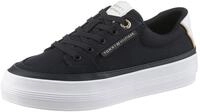 Tommy Hilfiger Plateausneaker "ESSENTIAL VULC TEXTILE SNEAKER", Freizeitschuh,