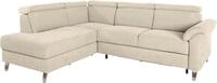 sit&more Ecksofa "Arngast L-Form" inklusive Kopfteilverstellung und Federkern