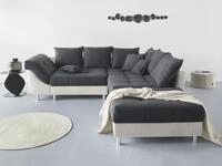 COLLECTION AB Ecksofa "Innsbruck L-Form, B: 247 cm" Set: Sofa & Hocker, 3...