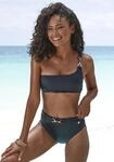 LASCANA Bustier-Bikini-Top "Yves" mit elegantem Schmuckdekor