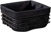 WENKO Brotkorb "Modell Premium Square" robustem Korbgestell mit herausnehmbarer