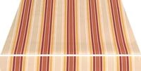 Spettmann Gelenkarmmarkise "STAR FIX" 400 cm Breite, 300 cm Ausfall, Volant...