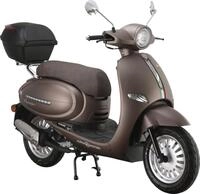 Alpha Motors Motorroller "Cappucino" 125 cm&sup3; 85 km/h Euro 5+ 8 Spar-Set, mit