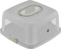 Emsa Kuchentransportbox "K32670 Prep&Bake" eckig 37x33 cm, Tragegriff,