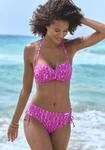 Elbsand B&uuml;gel-Bandeau-Bikini-Top "Letra" mit tollem Wording