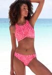 Elbsand Crop-Bikini-Top "Letra" mit tollem Wording