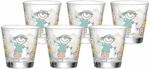 Ritzenhoff & Breker Kinderbecher "Trinkglas Boys BEST FRIENDS 270 ml 6er Set bunt"