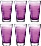 LEONARDO Longdrinkglas "VARIO STRUTTURA" 280 ml, 6-teilig