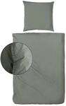 Primera Bettw&auml;sche "Renforce Stonewashed" 2 Stk. jedes Teil ein Unikat, gewaschene