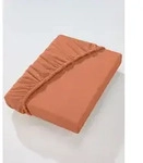 Spannbettlaken DORMISETTE Gr. 1, braun (caramel), B/L: 100cm x 200cm, 1 Stk.,