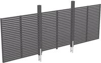 Skanholz Carport-R&uuml;ckwand "Rhombus"