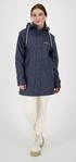 Regenjacke DEPROC ACTIVE "Friesennerz NEW ELLESMERE", Damen, Gr. 36 (S), blau (navy),