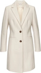 Kurzmantel LASCANA, Damen, Gr. 42, beige (creme), Web, Obermaterial: 100% Polyester.