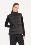 Steppweste WHISTLER "Amaretto", Damen, Gr. 36, schwarz, 100% Polyester, normal, hoch