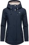 Softshelljacke RAGWEAR "Monadde Softshell", Damen, Gr. XS (34), blau (navy),