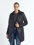 Langjacke MAZE "Culima", Damen, Gr. M, schwarz, Obermaterial: 100% Lammleder. Futter:
